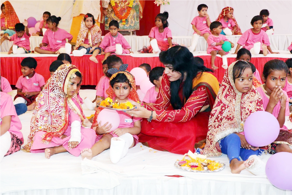 Narayan Seva Sansthan - navratri